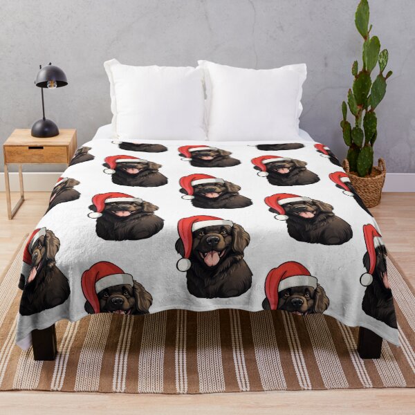 Item preview, Santa Paws Celebration - Cartoon Canine Festivity designed and sold by PureGlee.