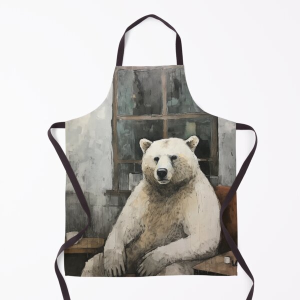 Item preview, Polar Bear Sat in Chair designed and sold by whitecat23.