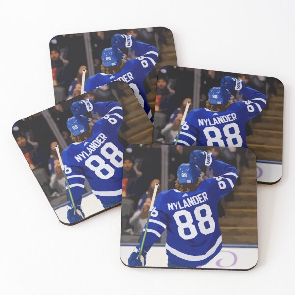 Item preview, William Nylander Goal Celebration Painting designed and sold by Positive Lad.