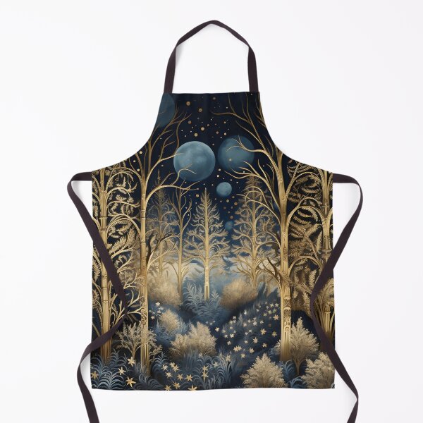 Item preview, enchanting christmas forest print designed and sold by dcrc.