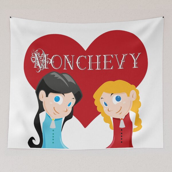 Item preview, Monchevy love designed and sold by MelArt90.