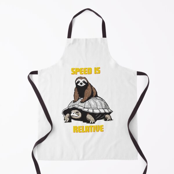Item preview, Speed Is relative physics sloth and turtle designed and sold by philosofull.