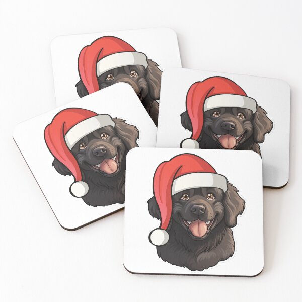 Item preview, Santa Paws Festive Joy - Cartoon Canine Celebration designed and sold by PureGlee.
