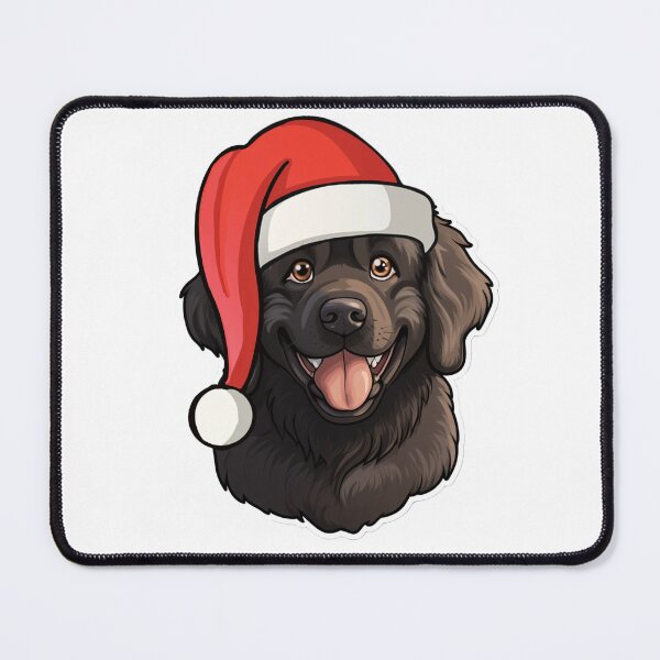 Item preview, Santa Paws Festive Joy - Cartoon Canine Celebration designed and sold by PureGlee.