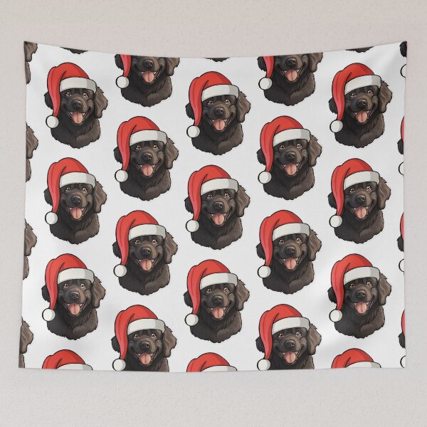 Item preview, Santa Paws Festive Joy - Cartoon Canine Celebration designed and sold by PureGlee.