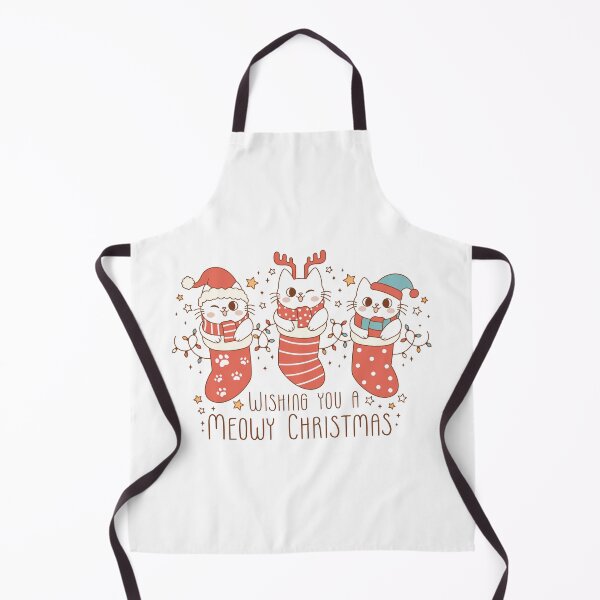 Item preview, Funny Cat Christmas design/ Meowy Christmas/ Christmas Cat sticker designed and sold by mbarts85.
