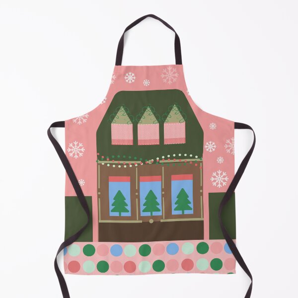 Item preview, Pink Holiday Village designed and sold by bunhuggerdesign.