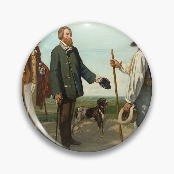 Item preview, obra de gustave courbet, autorretrato de gustave courbet, pinturas de gustave courbet designed and sold by marti-oryo.
