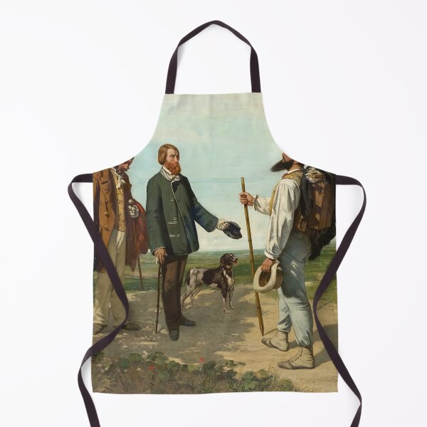 Item preview, gustave courbet artwork, gustave courbet self portrait, gustave courbet paintings designed and sold by marti-oryo.