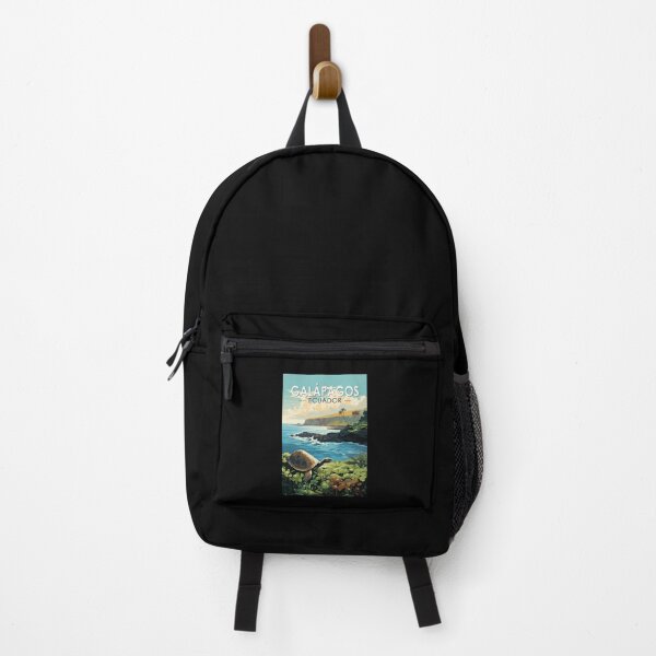 Item preview, Galapagos Islands Giant Tortoise Travel Art Vintage designed and sold by KrisSidDesigns.
