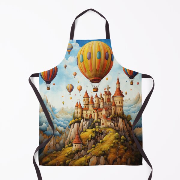 Item preview, Hot Air Ballons and Castle designed and sold by whitecat23.