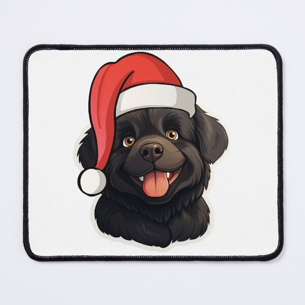 Item preview, Santa Paws Festive Bliss - Cartoon Canine Celebration designed and sold by PureGlee.