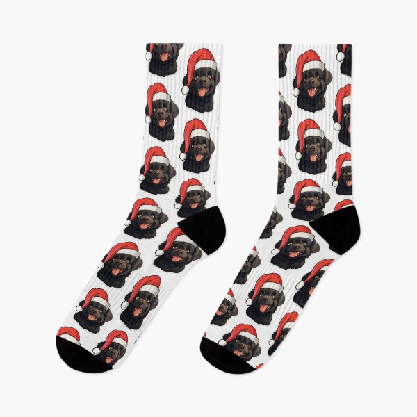 Item preview, Santa Paws Festive Bliss - Cartoon Canine Celebration designed and sold by PureGlee.