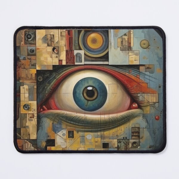 Item preview, Eyeball Abstract designed and sold by whitecat23.