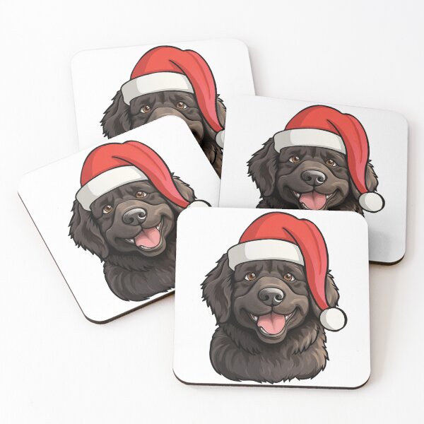 Item preview, Santa Paws Holiday Elegance - Cartoon Canine Delight designed and sold by PureGlee.