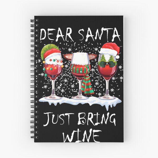 Item preview, Dear Santa Just Bring Wine Funny Merry Christmas designed and sold by BestTee4You.
