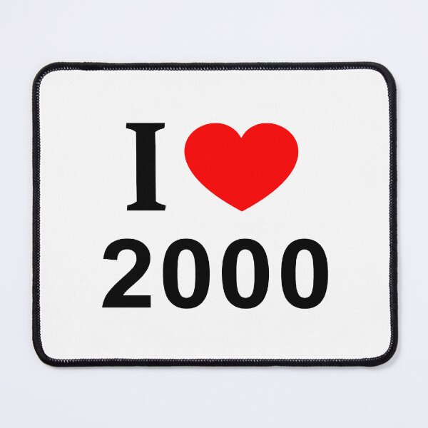 Item preview, I ❤️ 2000 I LOVE 2000 I HEART 2000 designed and sold by usernamenaijan.
