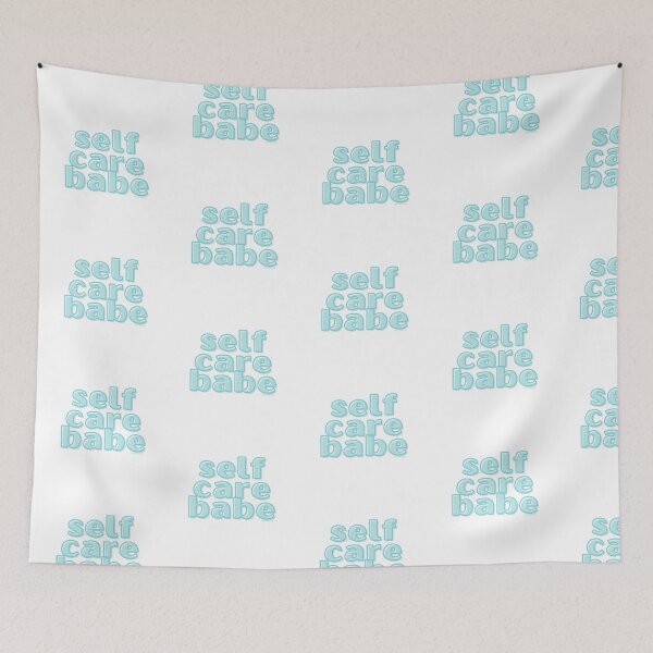 Item preview, Self Care Babe. v16, blue/green | @lilsboobthangs designed and sold by lilsboobthangs.