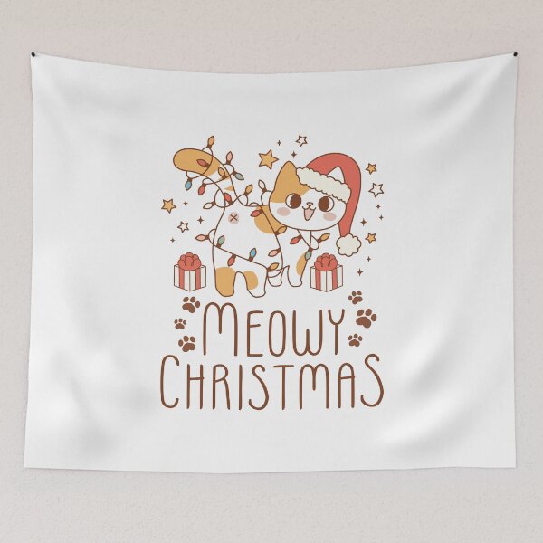Item preview, Funny Cat Christmas/ Christmas Cat t shirt design/ christmas cat sticker designed and sold by mbarts85.