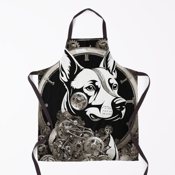Item preview, Steampunk Dog in Cartoon Puppy Style designed and sold by EternalDelight1.