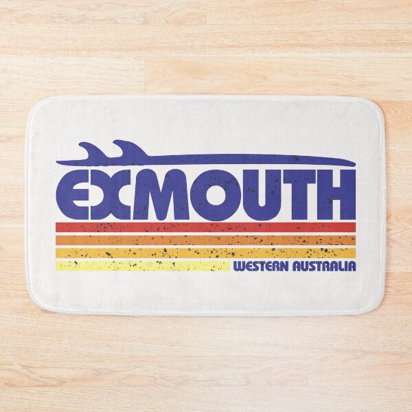 Item preview, Exmouth Western Australia Surfing Retro designed and sold by KnutKnutKnut.
