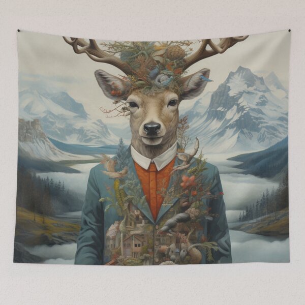 Item preview, Highland Stag designed and sold by whitecat23.