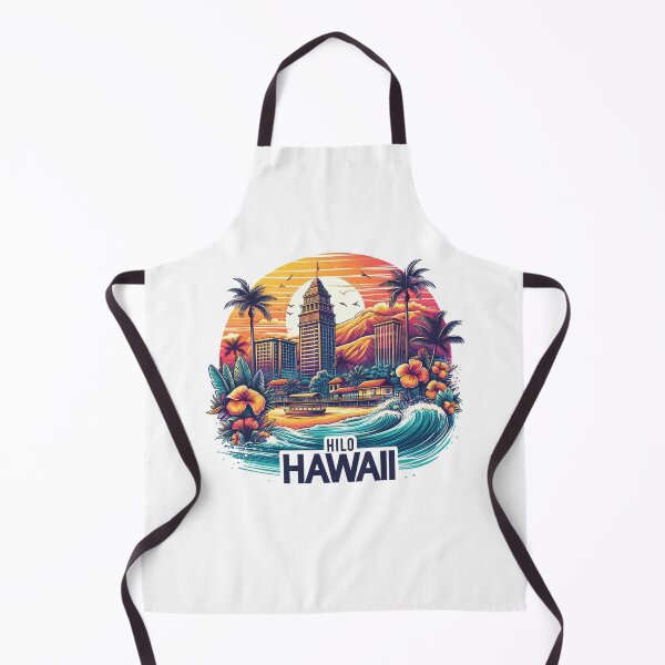 Item preview, Hilo, Hawaii, Ilustración de acuarela designed and sold by PaintMeWorld.