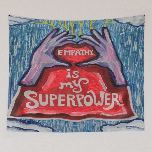 Item preview, Empathy Superpower Superhero Cape designed and sold by Deborah Camp.