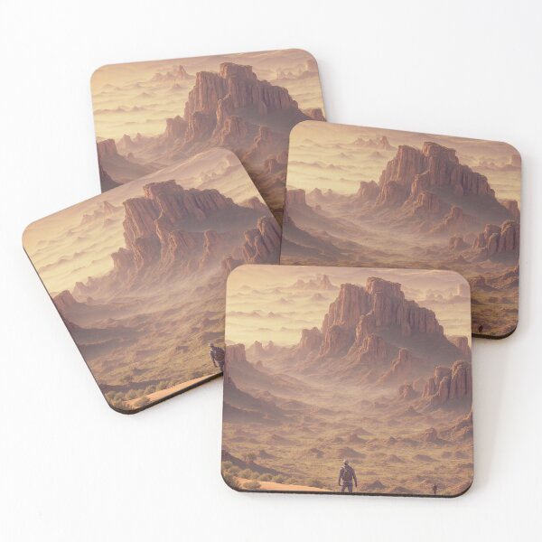 Item preview, Big mountain in desert landscape designed and sold by DkTinou.