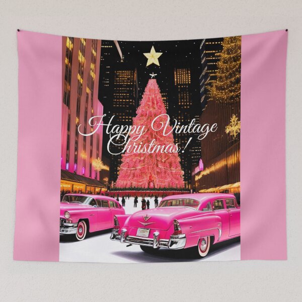 Item preview, HAPPY VINTAGE CHRISTMAS! designed and sold by LaMecaDelCine.