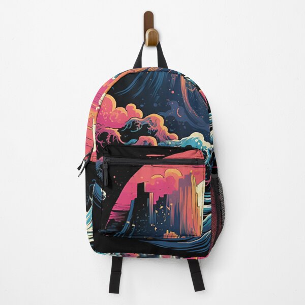 Item preview, Mountain Ocean Coast on an Alien World designed and sold by JollyGoodMerch.