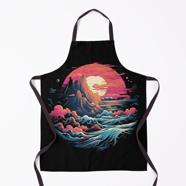 Item preview, Mountain Ocean Coast on an Alien World designed and sold by JollyGoodMerch.