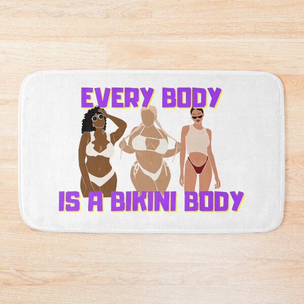 Item preview, Every Body is a Bikini Body Positive slogan designed and sold by NatalieArtiste.