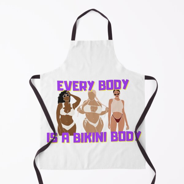 Item preview, Every Body is a Bikini Body Positive slogan designed and sold by NatalieArtiste.