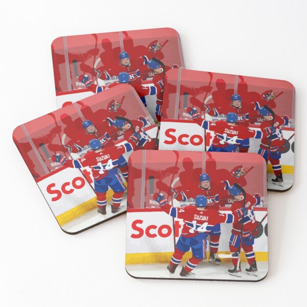 Item preview, Montreal Canadiens Goal Celebration Painting designed and sold by Positive Lad.