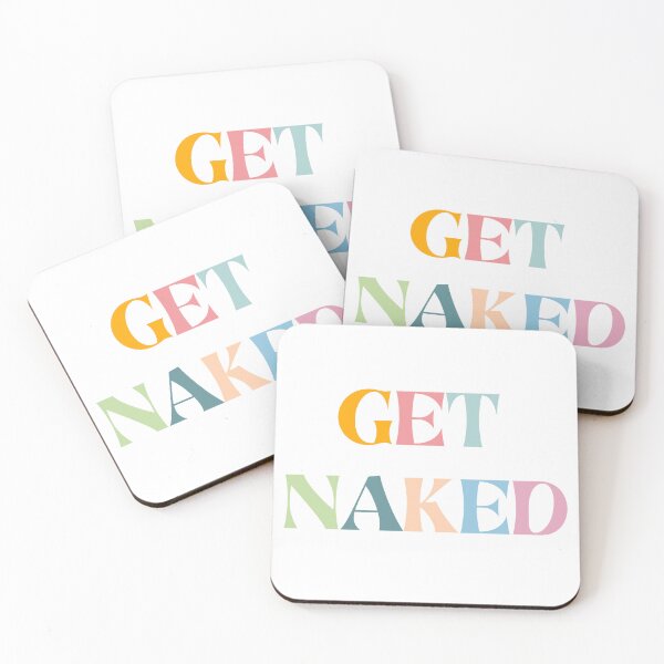 Item preview, GET NAKED Shower Curtain designed and sold by LenasVersion.