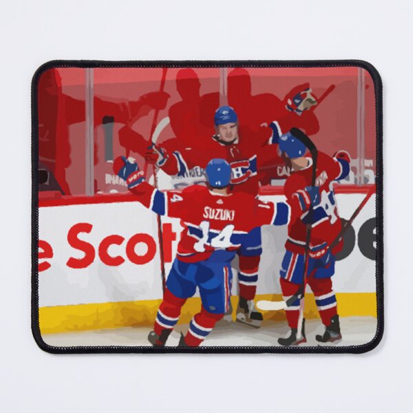 Item preview, Montreal Canadiens Goal Celebration Painting designed and sold by Positive Lad.