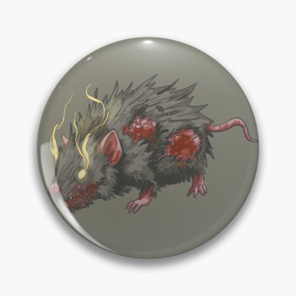 Item preview, Large Deranged Undead Rat designed and sold by getozewtwo.