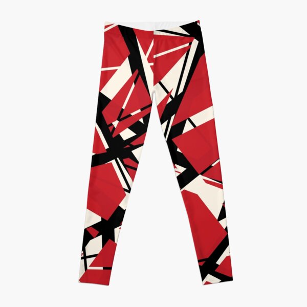 EVH: authentic stripes design (red) Leggings