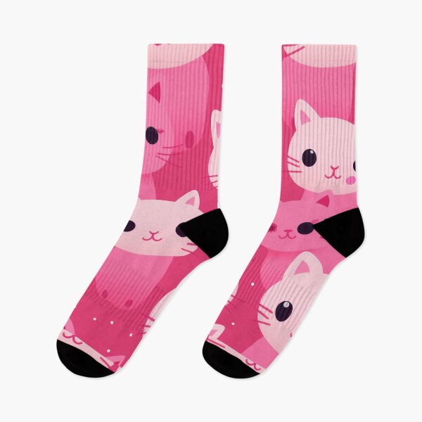 Item preview, Cat pattern design pink background degital art illustration  designed and sold by PetPalsEmporium.