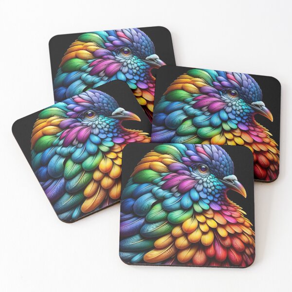 Item preview, Rainbow Bird designed and sold by AI-Pi-art.