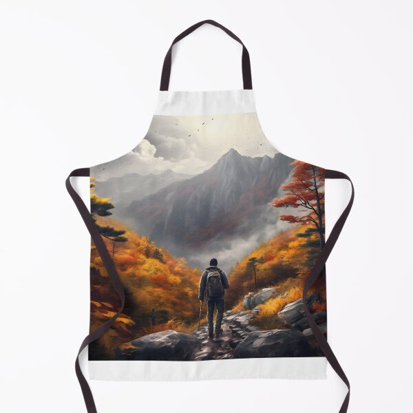 Item preview, Autumn Solitude in the Majestic Mountains designed and sold by Shirtastically.