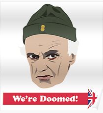 Dad's Army Private Frazer - We're Doomed! Poster