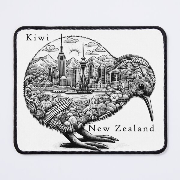 Item preview, Kiwi New Zealand designed and sold by Animalandscapes Inc..