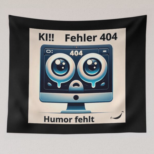Item preview,   Laughs and Reflections: Humor and Artificial Intelligence designed and sold by LIAMRIVIERART.