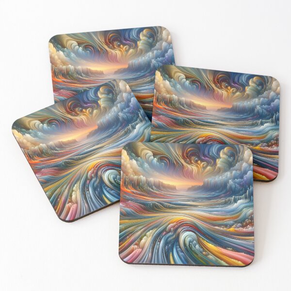 Item preview, Autistic Rainbow Landscape designed and sold by AI-Pi-art.