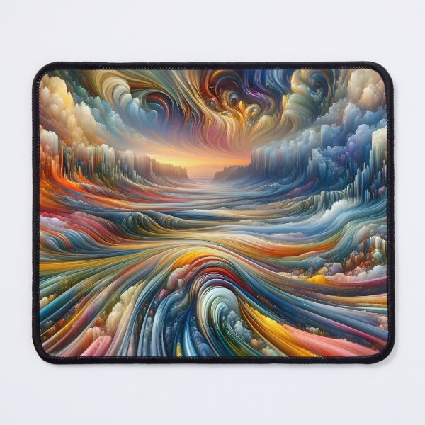 Item preview, Autistic Rainbow Landscape designed and sold by AI-Pi-art.