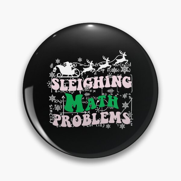 Item preview, Funny Sleighing Math Problem, Math Teacher Christmas 2024, Xmas Teachers designed and sold by ArtByKatti.