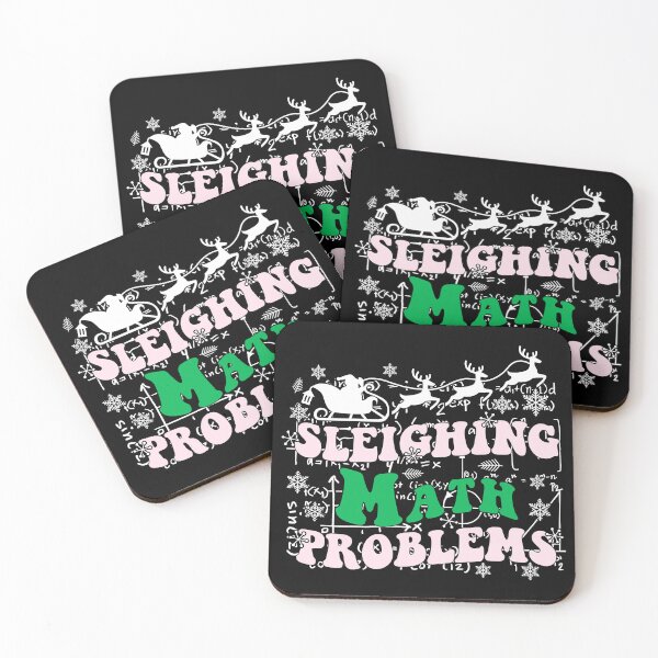 Item preview, Funny Sleighing Math Problem, Math Teacher Christmas 2024, Xmas Teachers designed and sold by ArtByKatti.