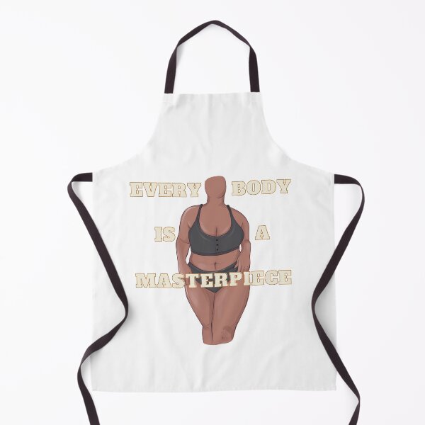 Item preview, Every body is a masterpiece body positive slogan design designed and sold by NatalieArtiste.